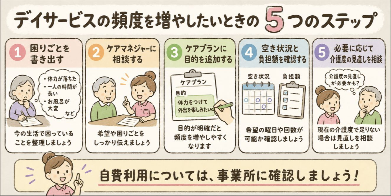 回数を増やしたい時の流れ