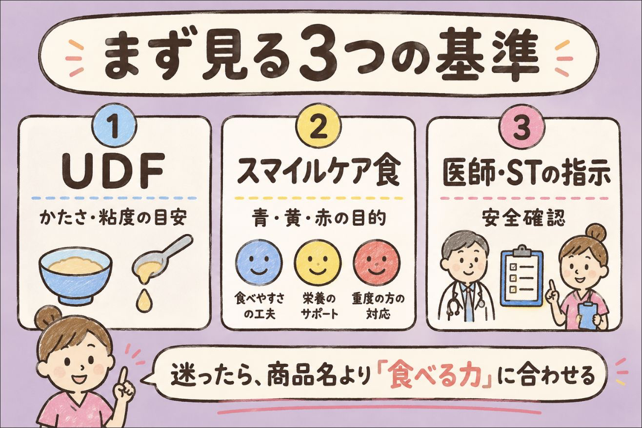 まず見る3つの基準